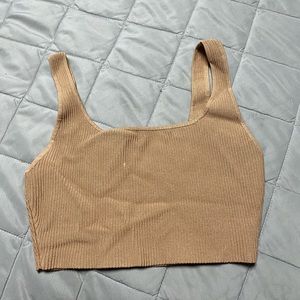 Babaton Cropped Knit Top